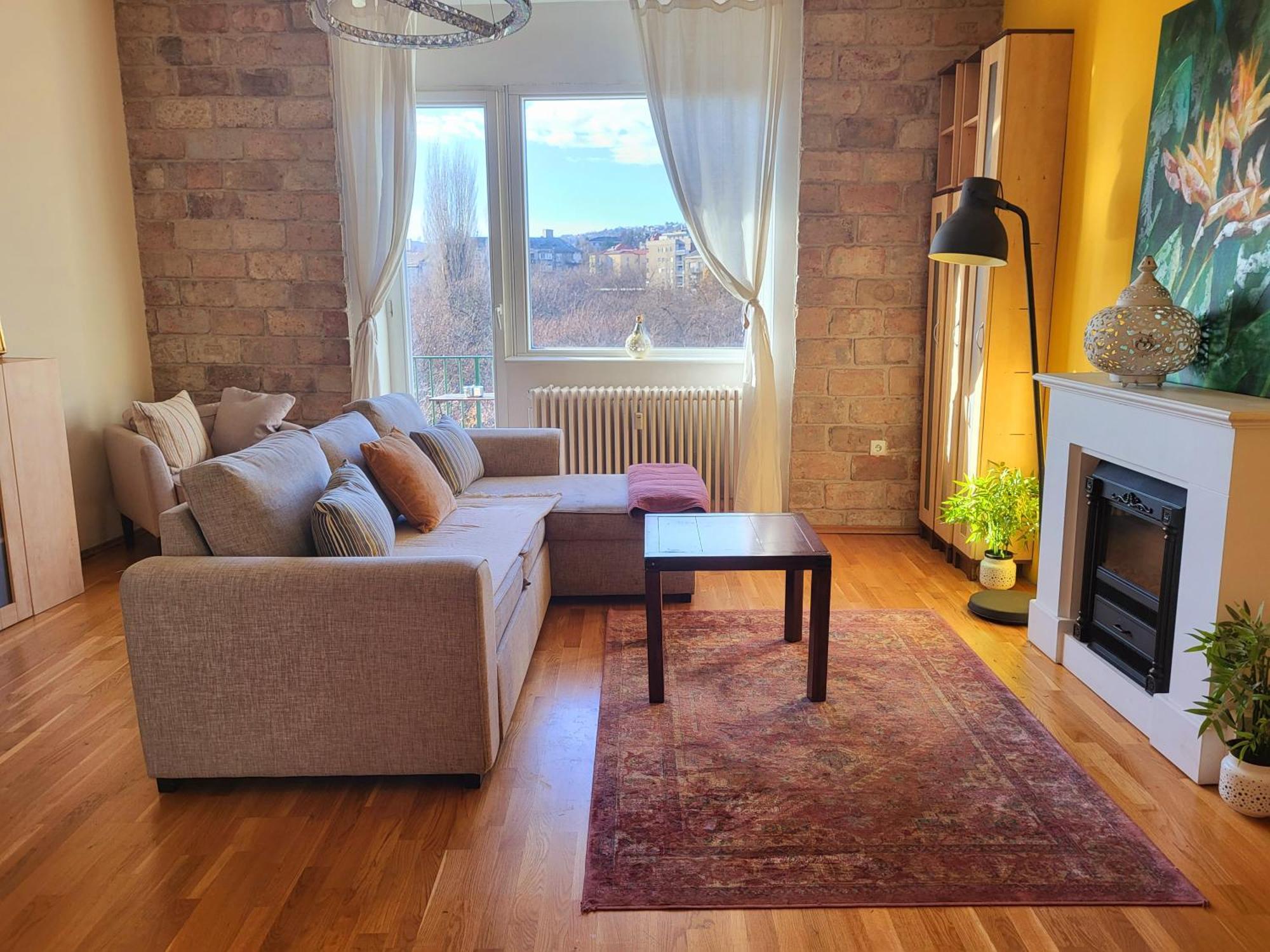 Sunny Panorama Flat Near Castle With Balcony Daire Budapeşte Dış mekan fotoğraf